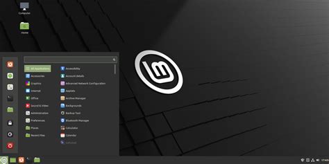 Un bureau sous Linux Mint
